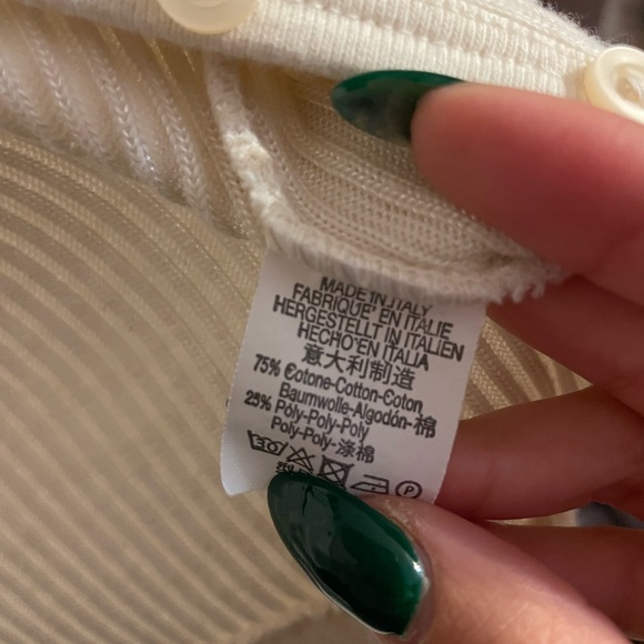 Cream Brandy Melville Cardigan - Picture 5 of 6